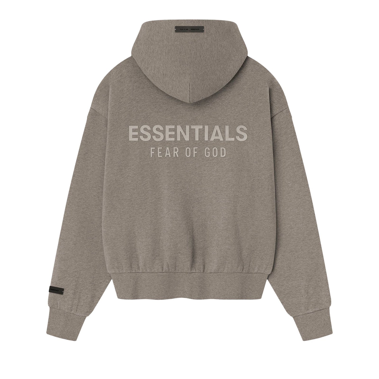 Fear of God Essentials Classic Fleece Zip-Up Hoodie Homestead Heather (SS25) - Im Your Wardrobe