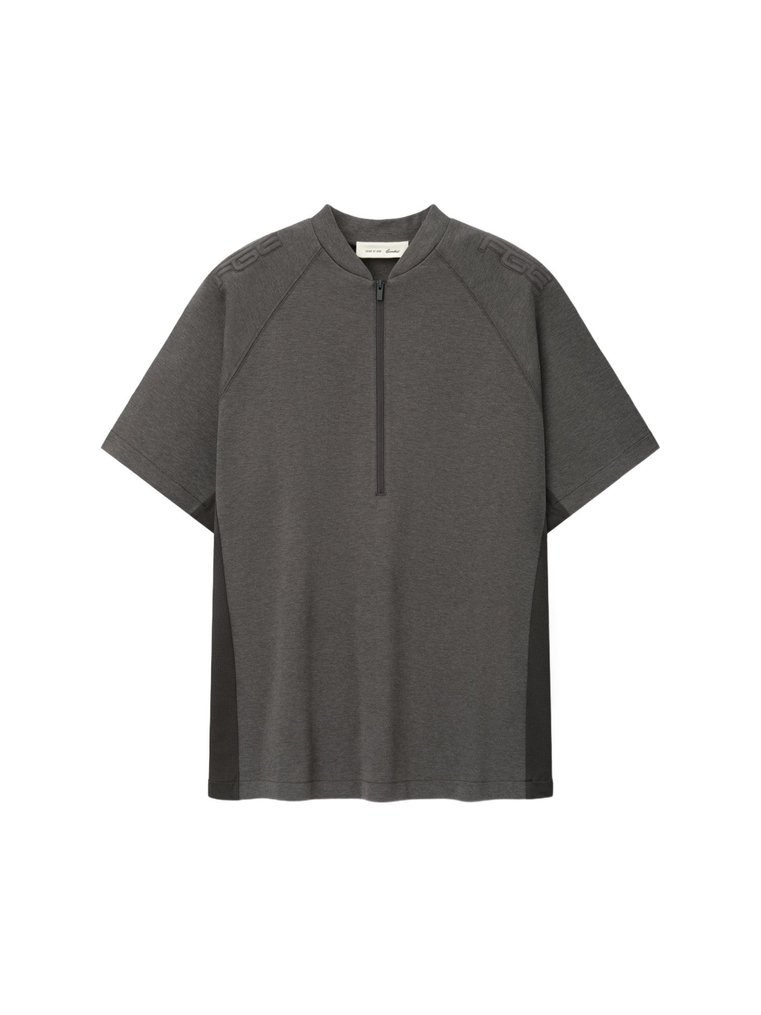 Fear of God Essentials Classic Half Zip Raglan Ash Heather - Im Your Wardrobe