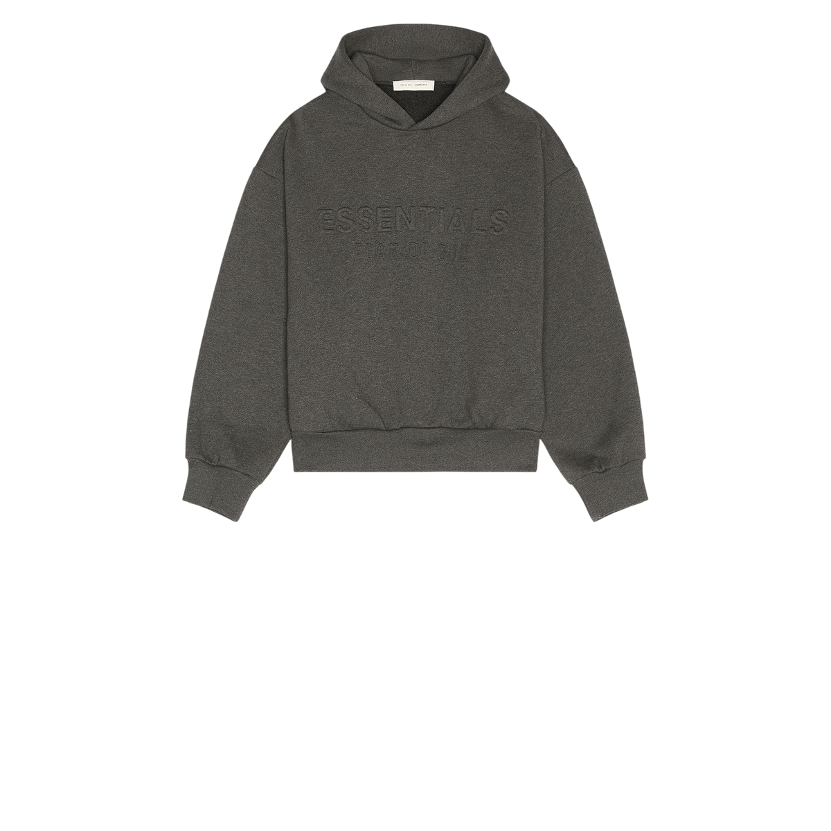 Fear of God Essentials Classic Hoodie Charcoal Heather - Im Your Wardrobe