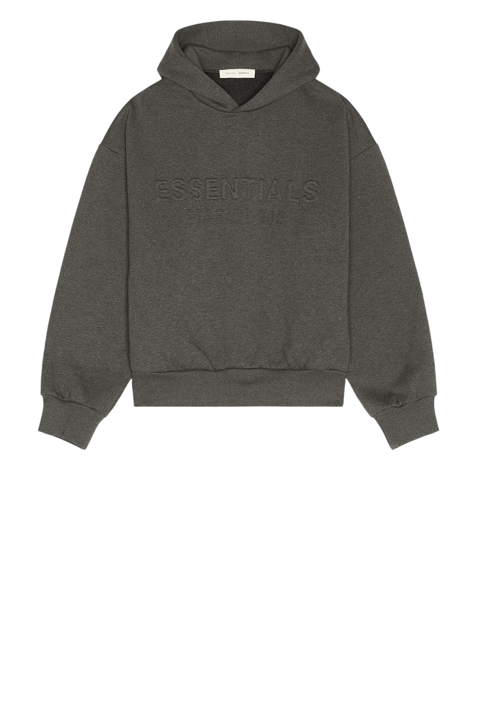 Fear of God Essentials Classic Hoodie Charcoal Heather