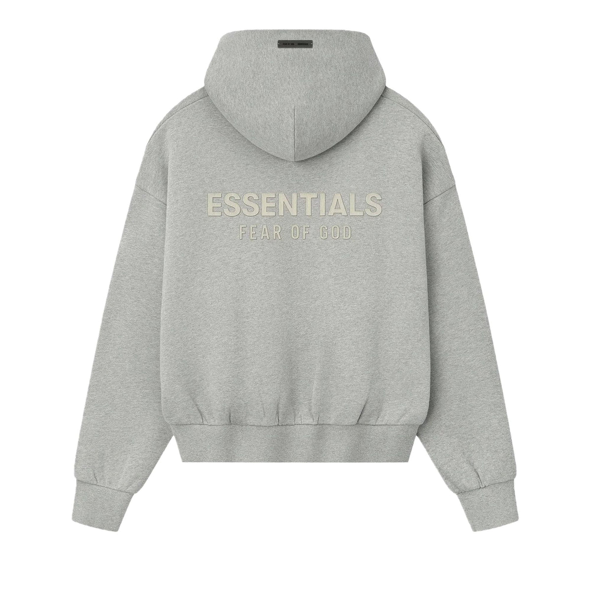 Fear of God Essentials Classic Hoodie Concrete Heather (FW25) - Im Your Wardrobe