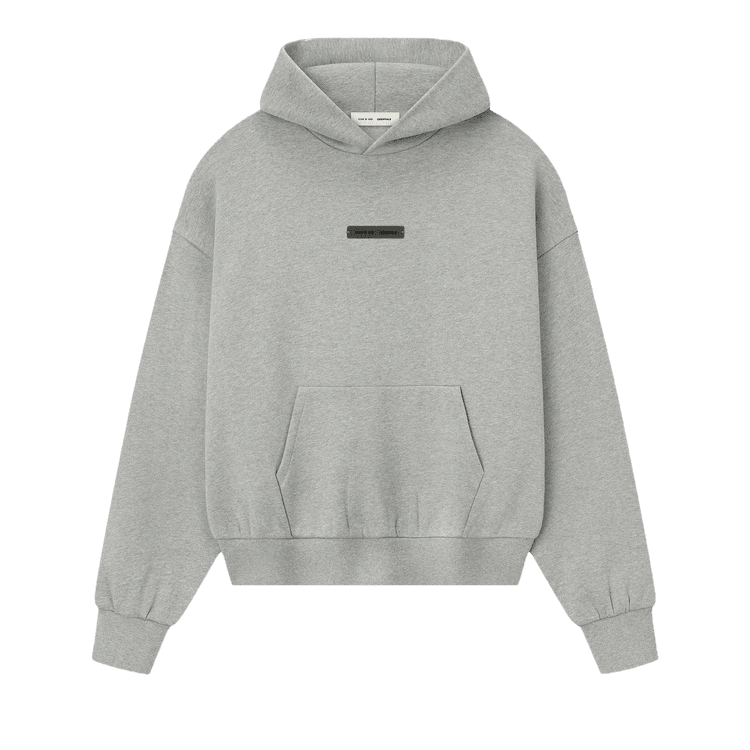 Fear of God Essentials Classic Hoodie Concrete Heather (FW25) - Im Your Wardrobe