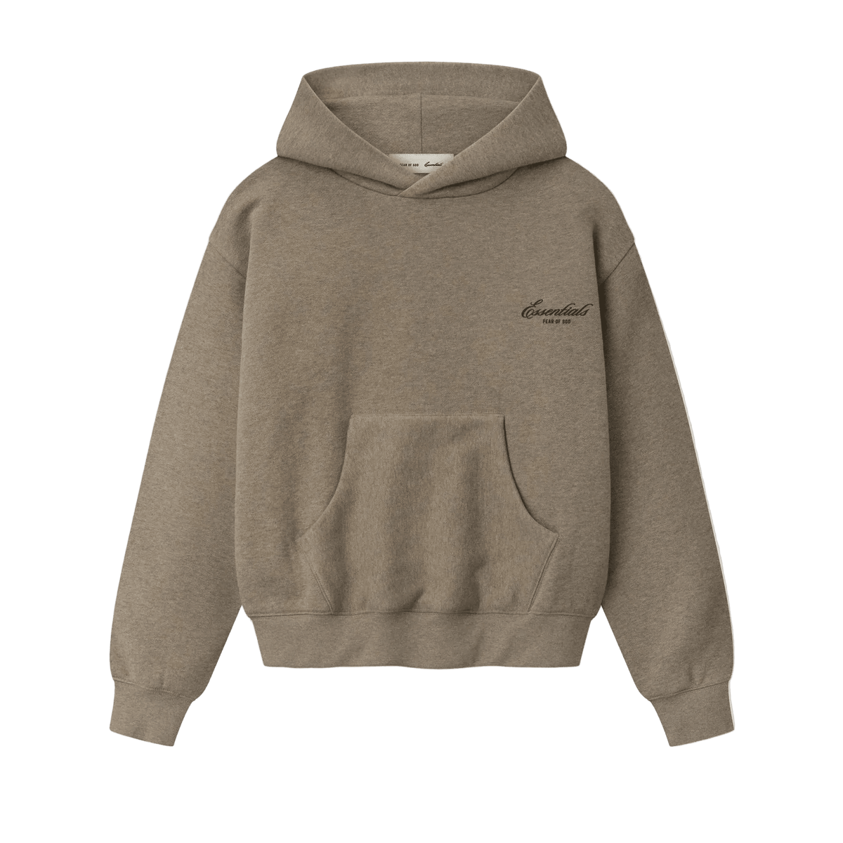 Fear Of God Essentials Classic Hoodie Homestead Heather - Im Your Wardrobe