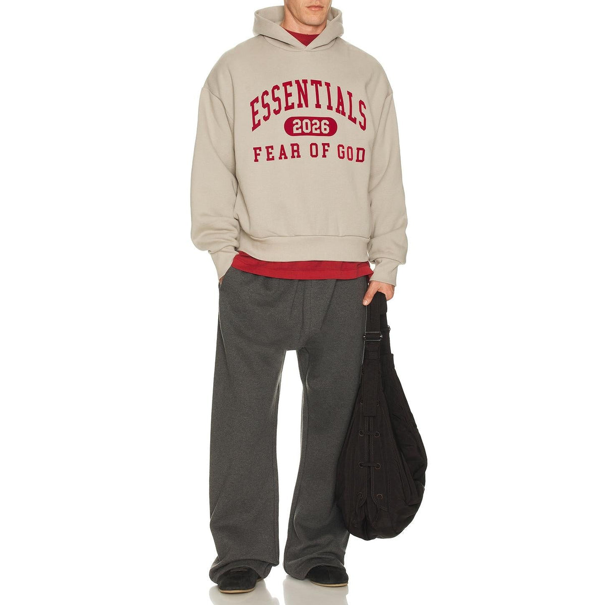 Fear of God Essentials Classic Hoodie Smoke Grey - Im Your Wardrobe