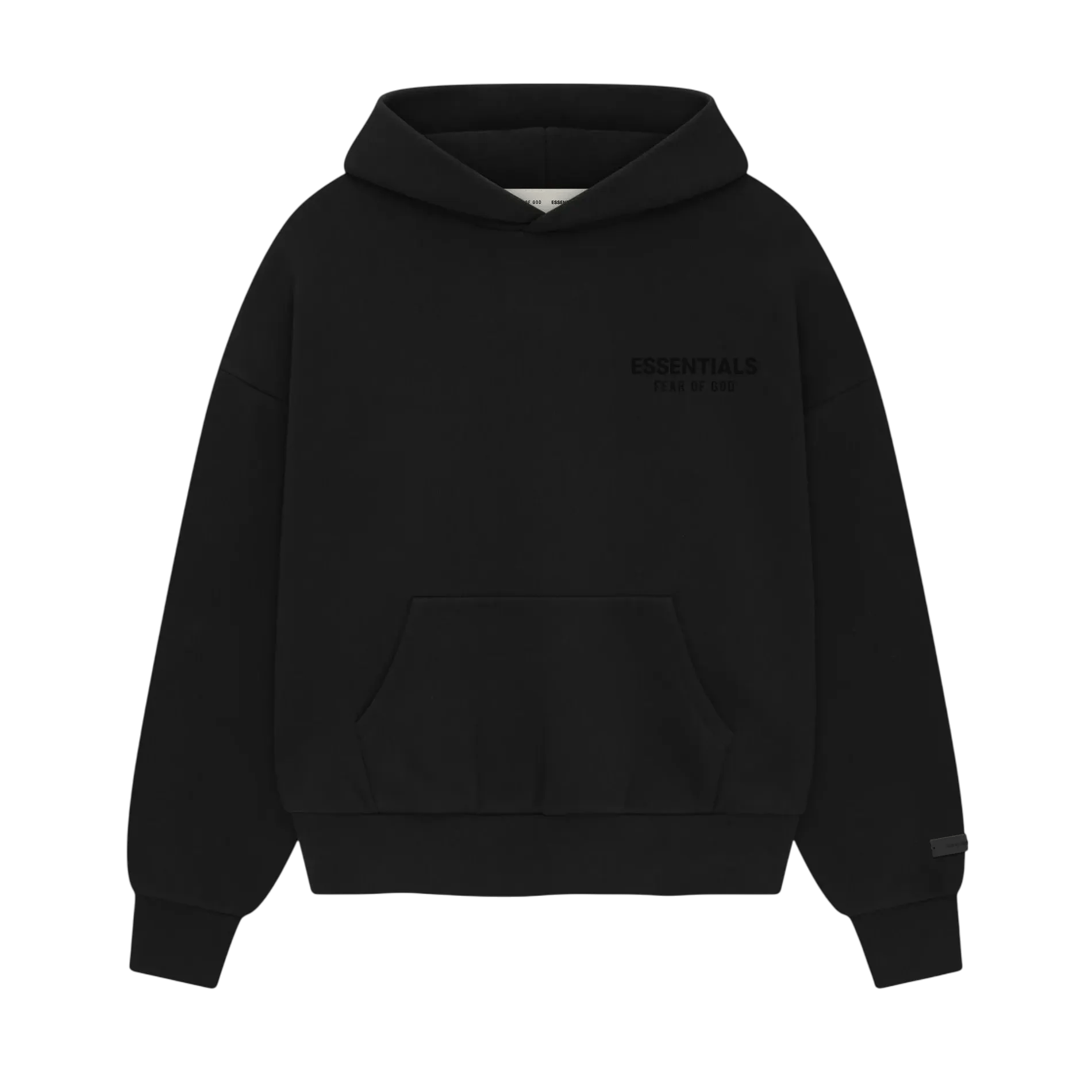 Fear of God Essentials Classic Hoodie Vintage Black - Im Your Wardrobe