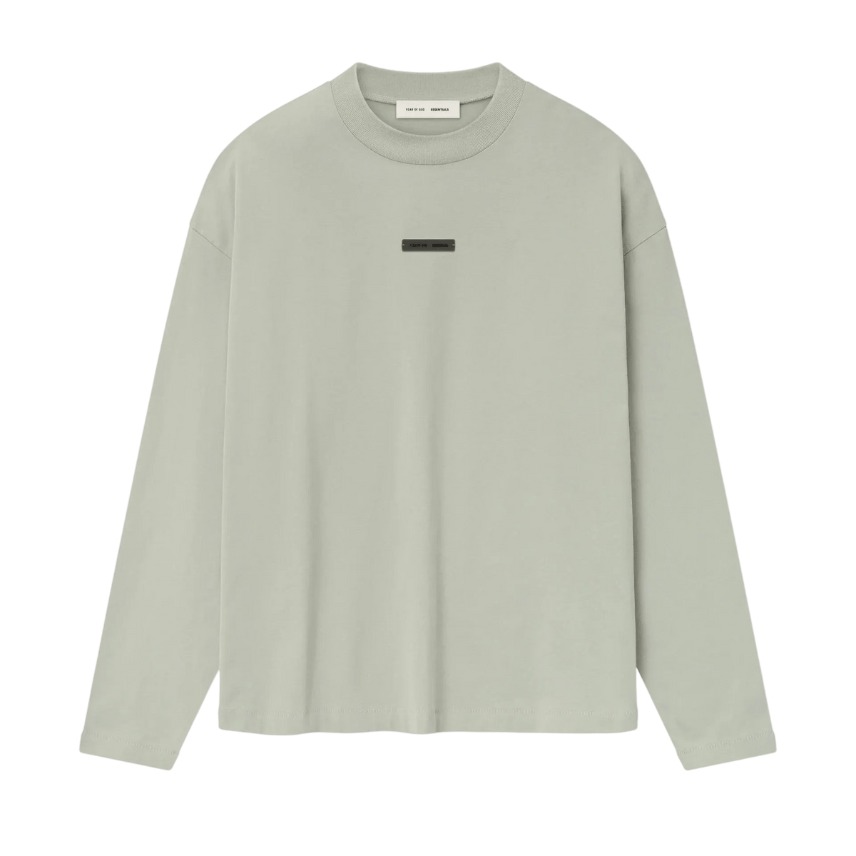 Fear of God Essentials Classic Long Sleeve Tee Abbey Stone - Im Your Wardrobe
