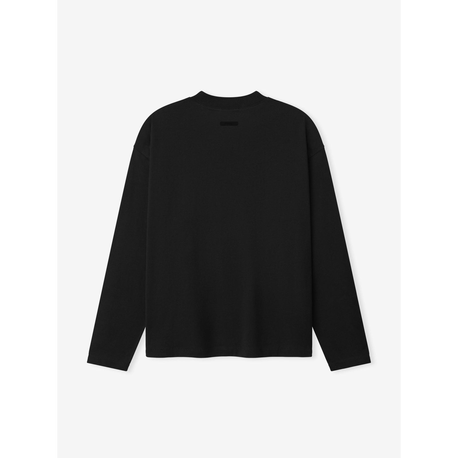 Fear of God Essentials Classic Long Sleeve Tee Vintage Black - Im Your Wardrobe