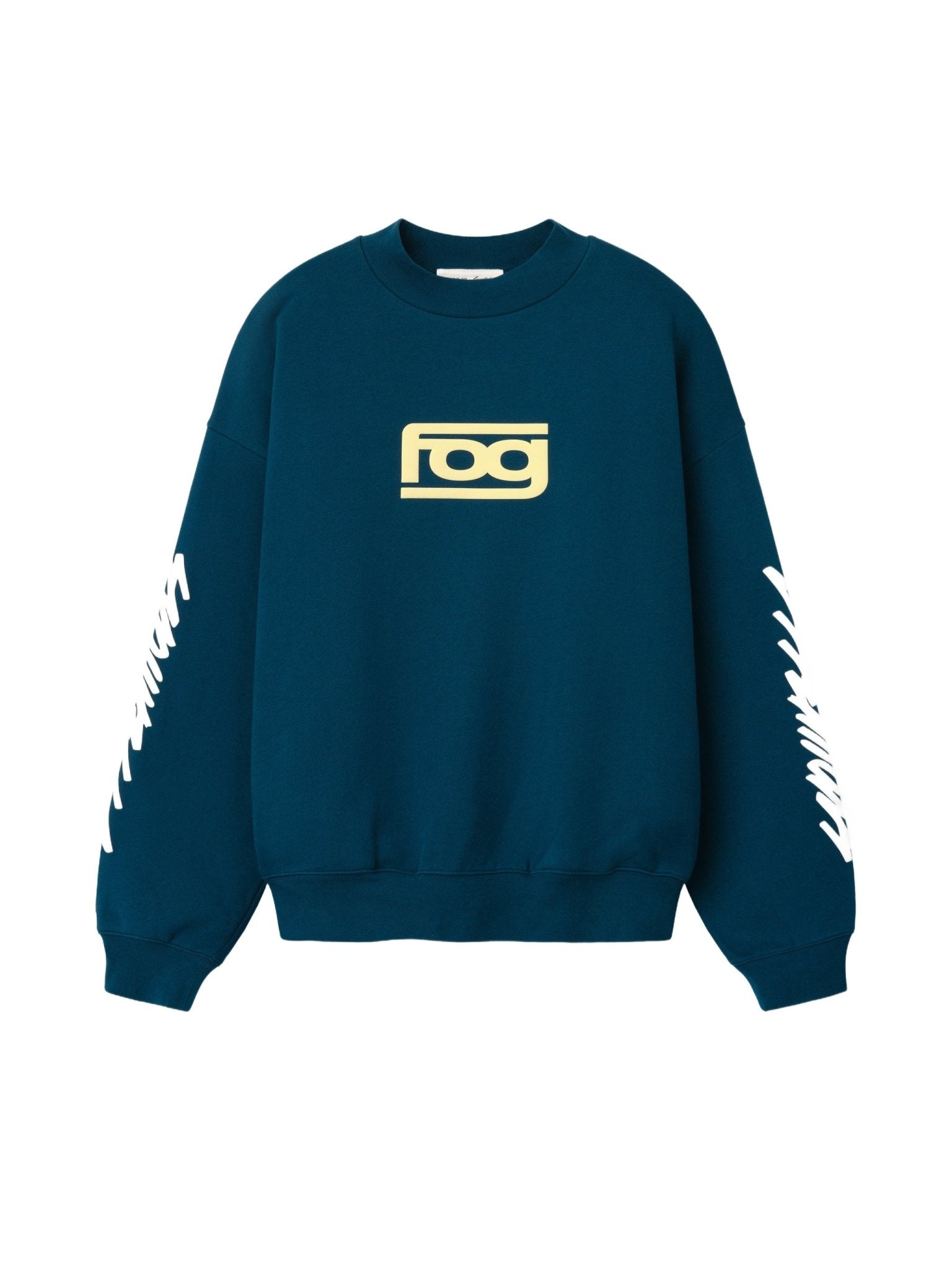 Fear of God Essentials Classic Raglan Hi-Crewneck Night Sea - Im Your Wardrobe