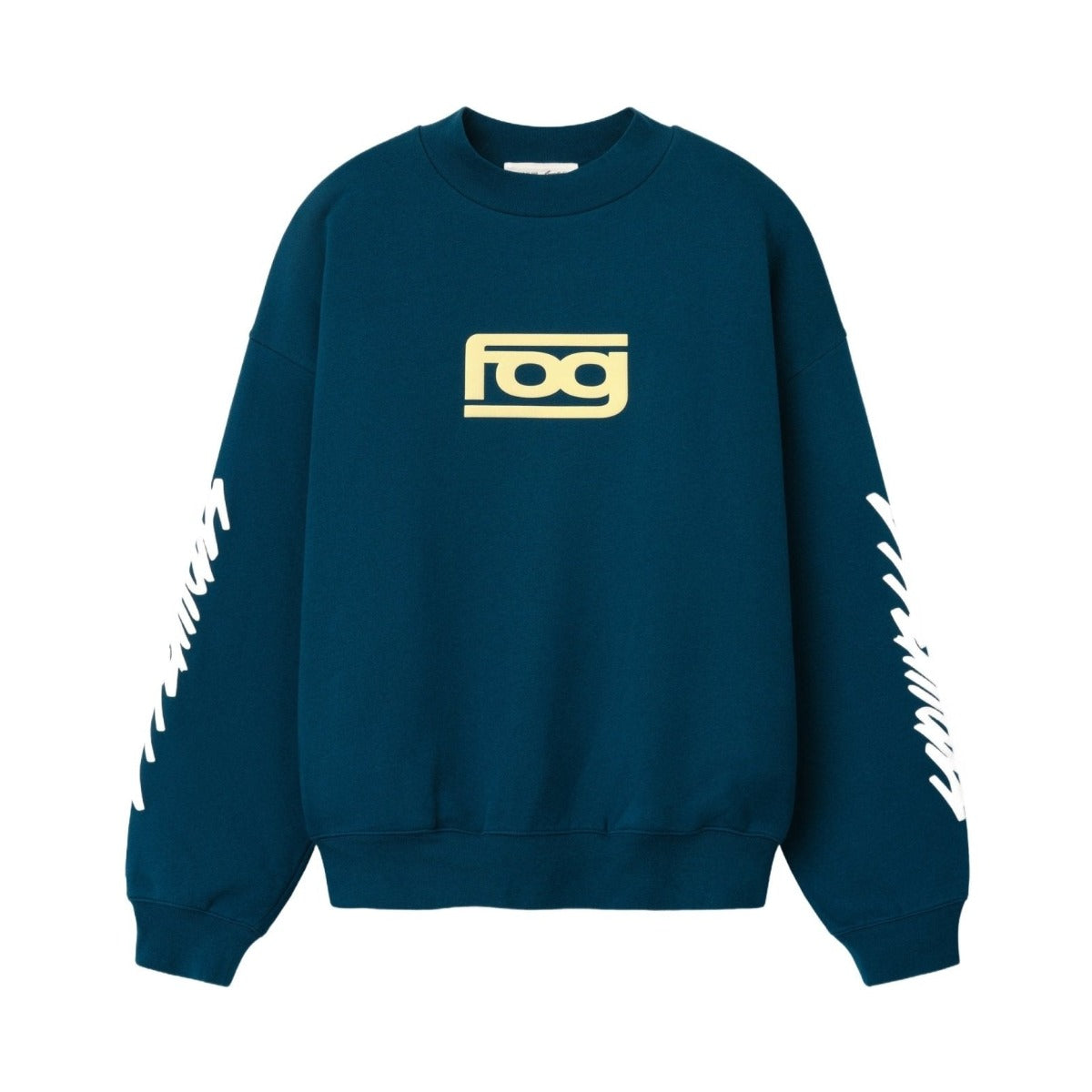 Fear of God Essentials Classic Raglan Hi-Crewneck Night Sea - Im Your Wardrobe
