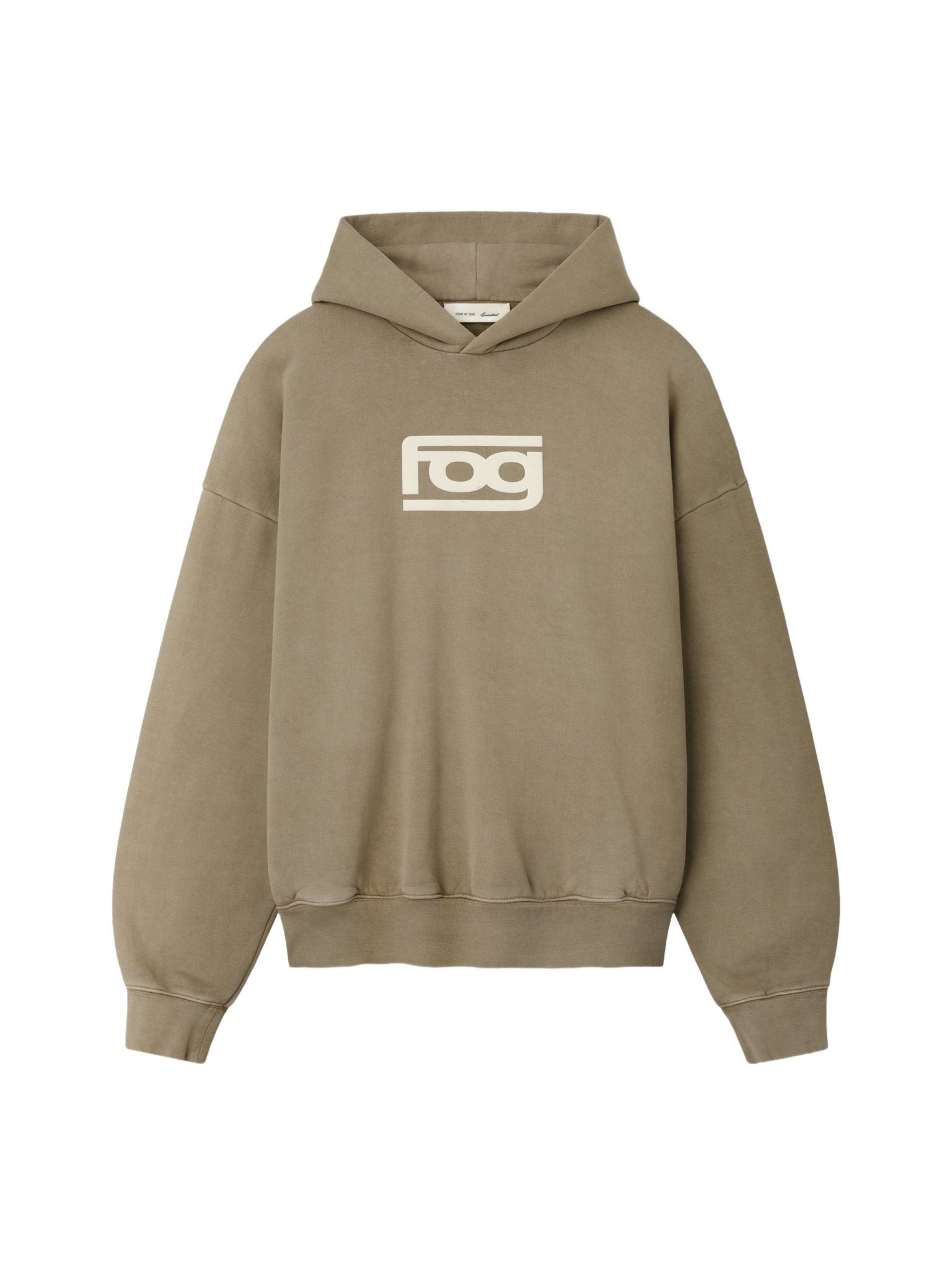 Fear of God Essentials Classic Raglan Hoodie Washed Clay - Im Your Wardrobe