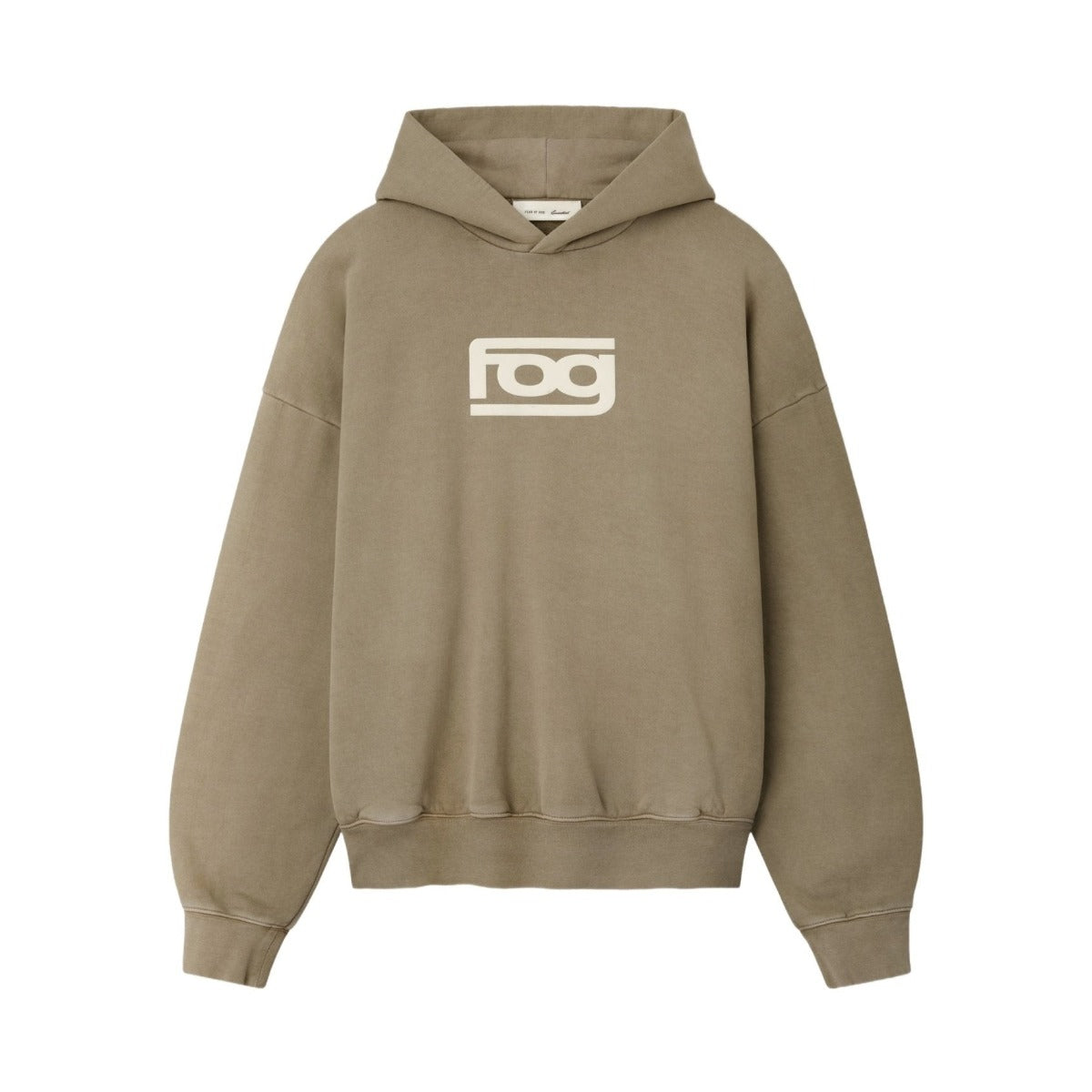 Fear of God Essentials Classic Raglan Hoodie Washed Clay - Im Your Wardrobe