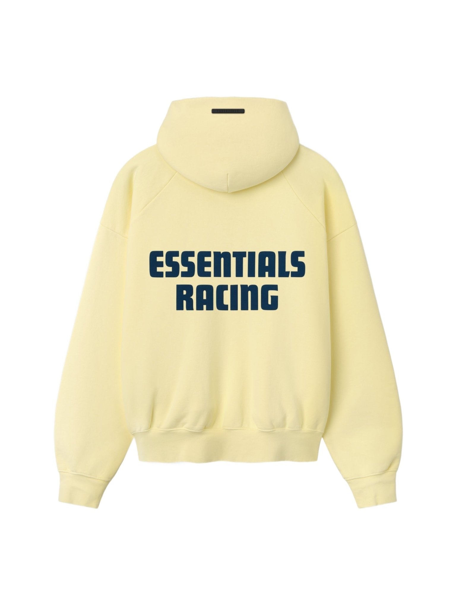 Fear of God Essentials Classic Raglan Hoodie Washed Sulphur - Im Your Wardrobe