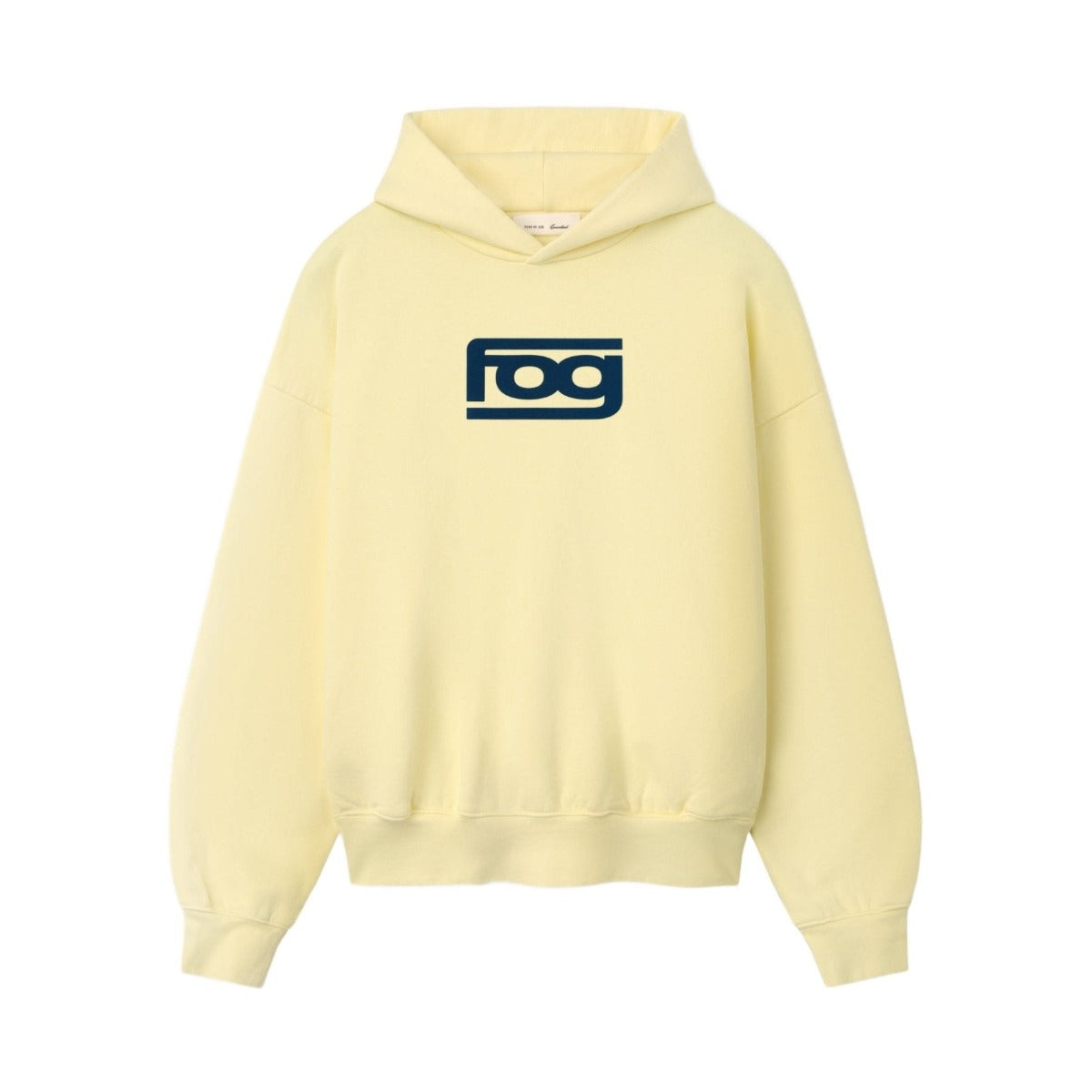 Fear of God Essentials Classic Raglan Hoodie Washed Sulphur - Im Your Wardrobe