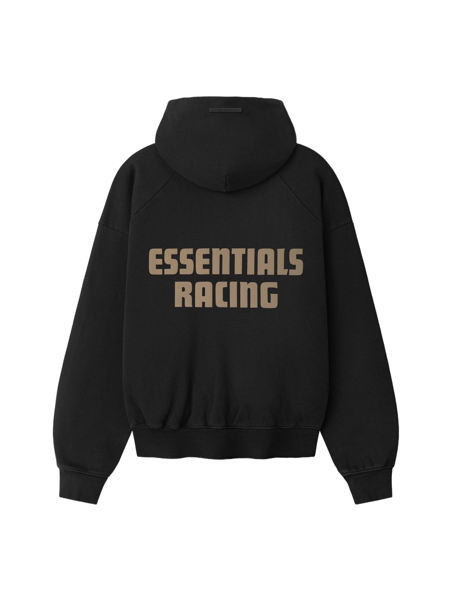 Fear of God Essentials Classic Raglan Hoodie Washed Vintage Black - Im Your Wardrobe