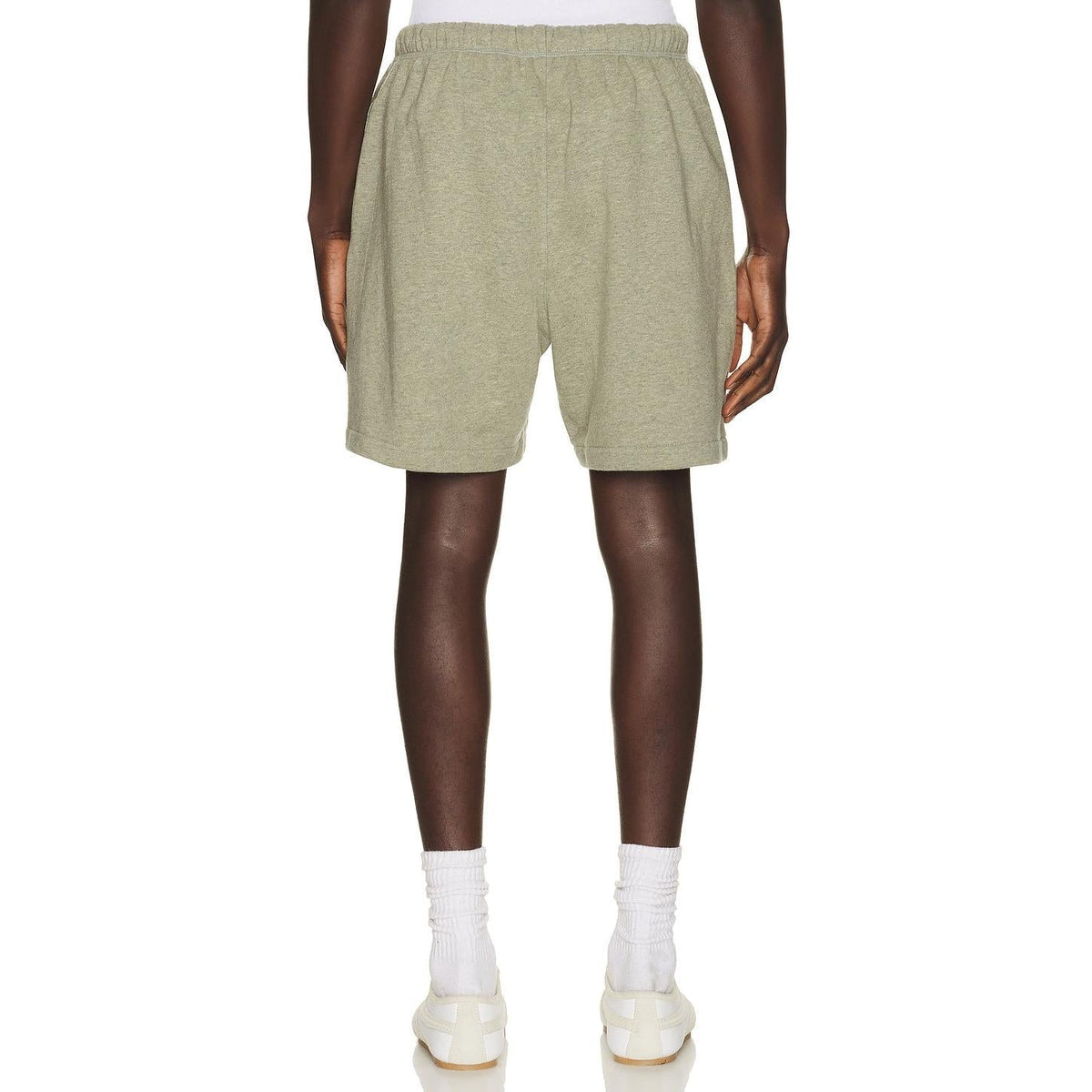 Fear of God Essentials Classic Short Washed Seal Heather - Im Your Wardrobe