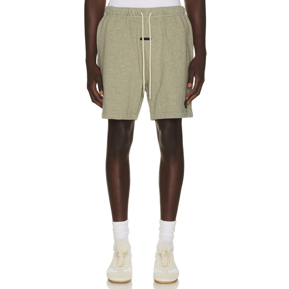 Fear of God Essentials Classic Short Washed Seal Heather - Im Your Wardrobe