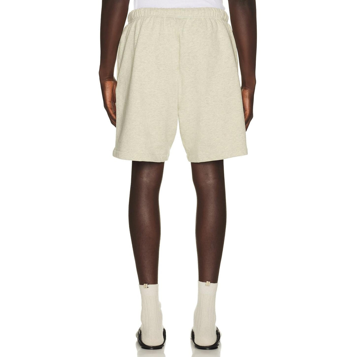 Fear of God Essentials Classic Short Washed Vanilla Heather - Im Your Wardrobe