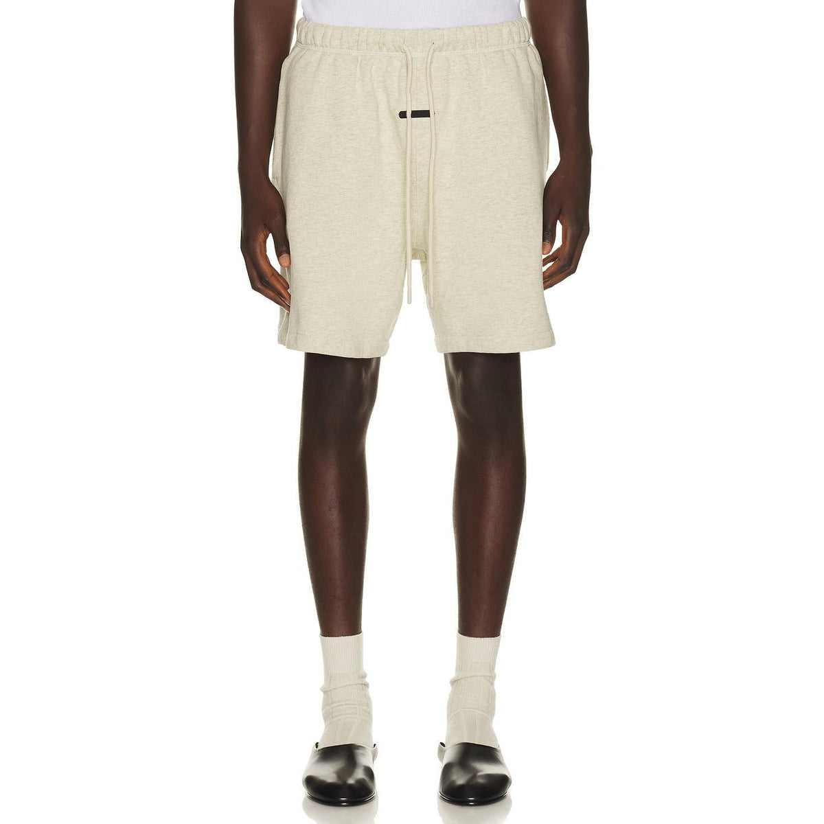 Fear of God Essentials Classic Short Washed Vanilla Heather - Im Your Wardrobe