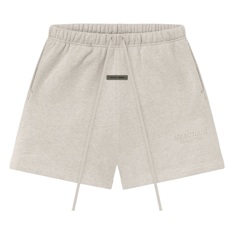 Fear of God Essentials Classic Sweatshort Heather Stone (SS25) - Im Your Wardrobe