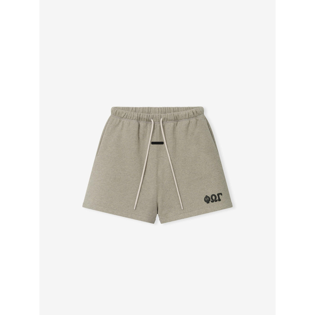 Fear of God Essentials Classic Sweatshort Washed Seal Heather - Im Your Wardrobe