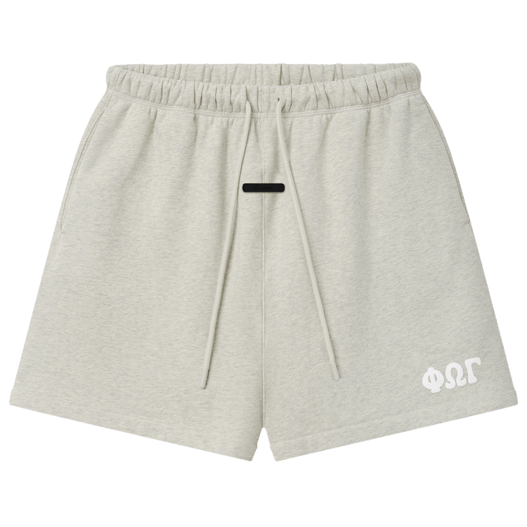 Fear of God Essentials Classic Sweatshort Washed Vanilla Heather (SS26) - Im Your Wardrobe