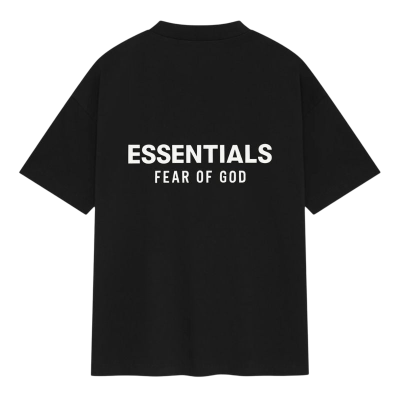 Fear of God Essentials Classic T-Shirt Jet Black (2025) - Im Your Wardrobe