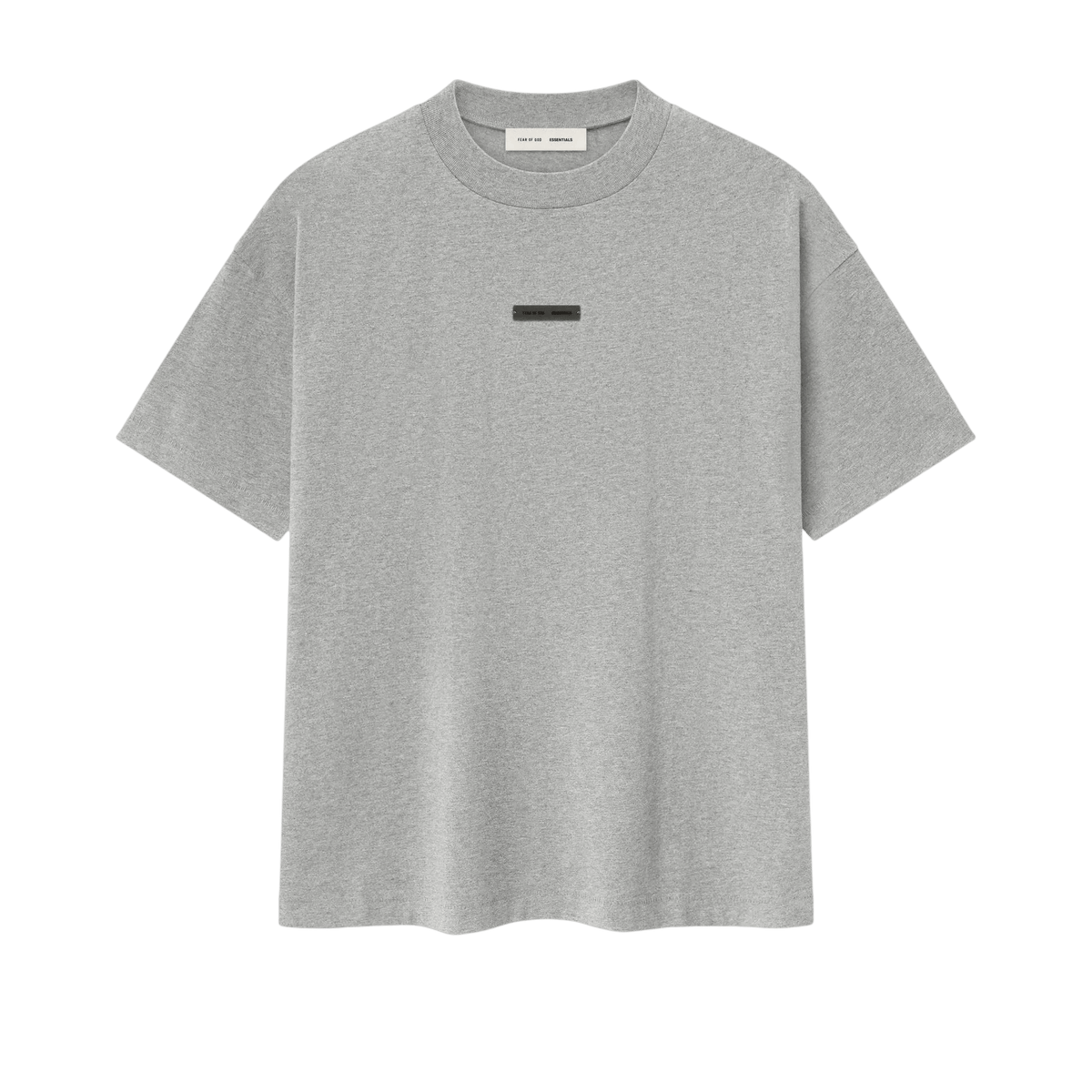 Fear of God Essentials Classic Tee Concrete Heather - Im Your Wardrobe