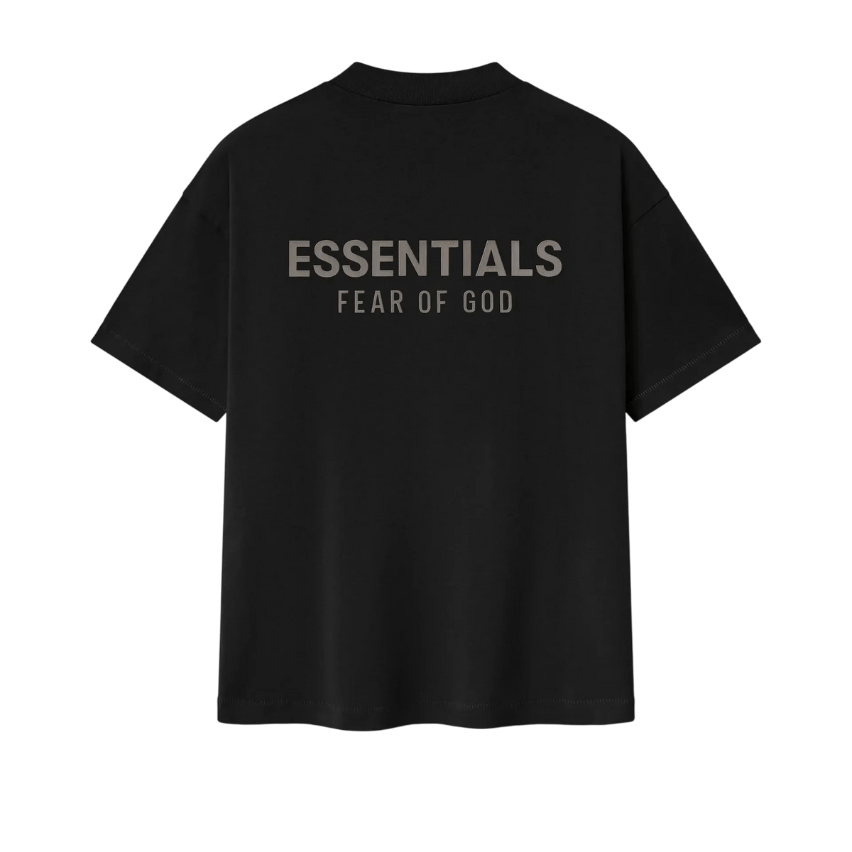 Fear of God Essentials Classic Tee Jet Black - Im Your Wardrobe