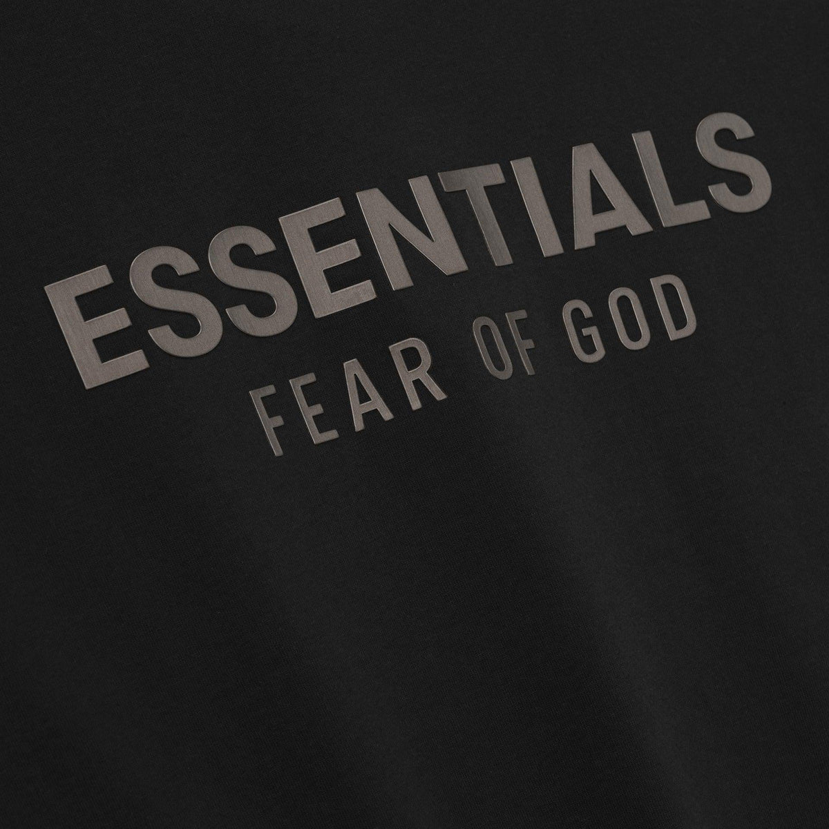 Fear of God Essentials Classic Tee Jet Black - Im Your Wardrobe