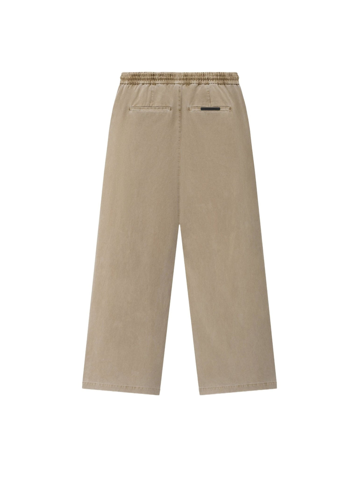 Fear of God Essentials Cotton Twill Lounge Drawstring Pant Washed Clay - Im Your Wardrobe