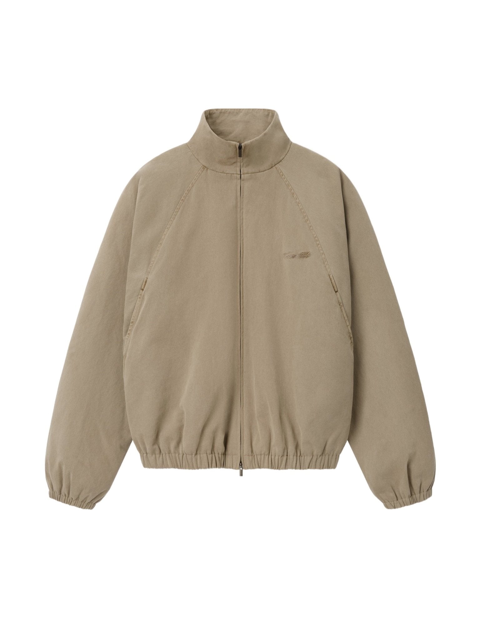 Fear of God Essentials Cotton Twill Modern Filled Jacket Washed Clay - Im Your Wardrobe