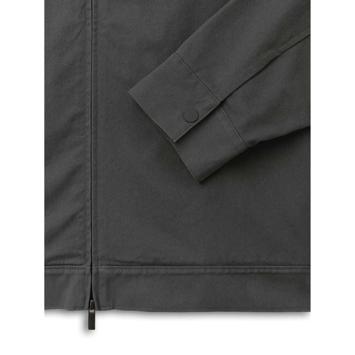 Fear of God Essentials Cotton Twill Work Jacket Iron Grey - Im Your Wardrobe