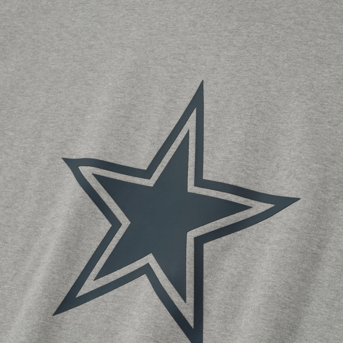 Fear of God Essentials Cowboys 90s 3/4 Sleeve Football Tee Concrete Heather - Im Your Wardrobe