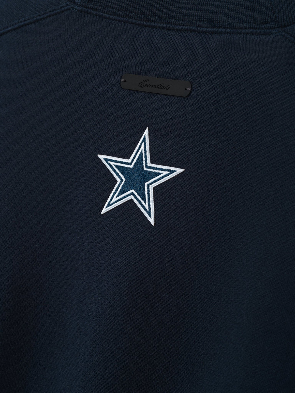 Fear of God Essentials Cowboys 90s Relaxed Crewneck Dark Sapphire - Im Your Wardrobe