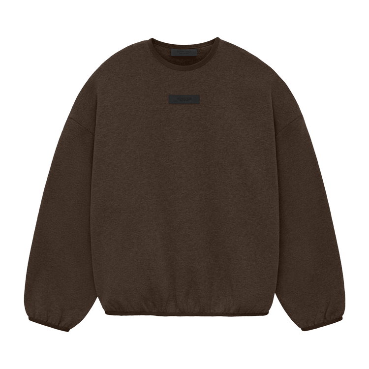 Fear of God Essentials Crewneck Heather Wood (SS24) - Im Your Wardrobe