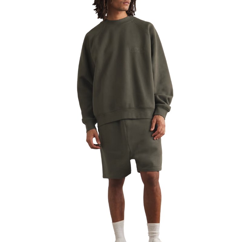 Fear of God Essentials Crewneck - Off Black - Im Your Wardrobe