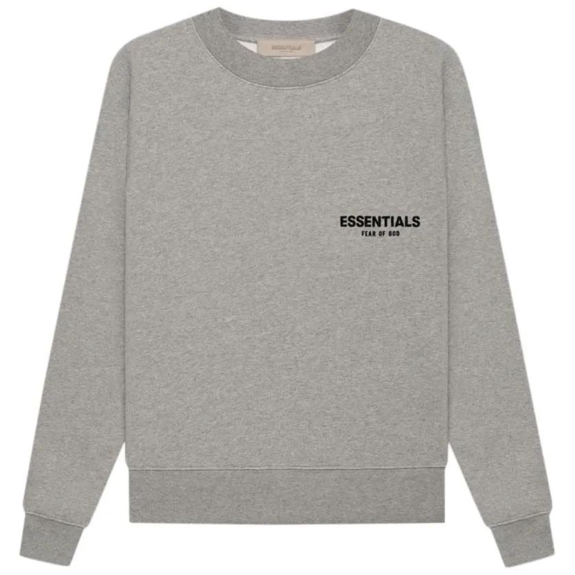Fear of God Essentials Crewneck (SS22) Dark Oatmeal - Im Your Wardrobe