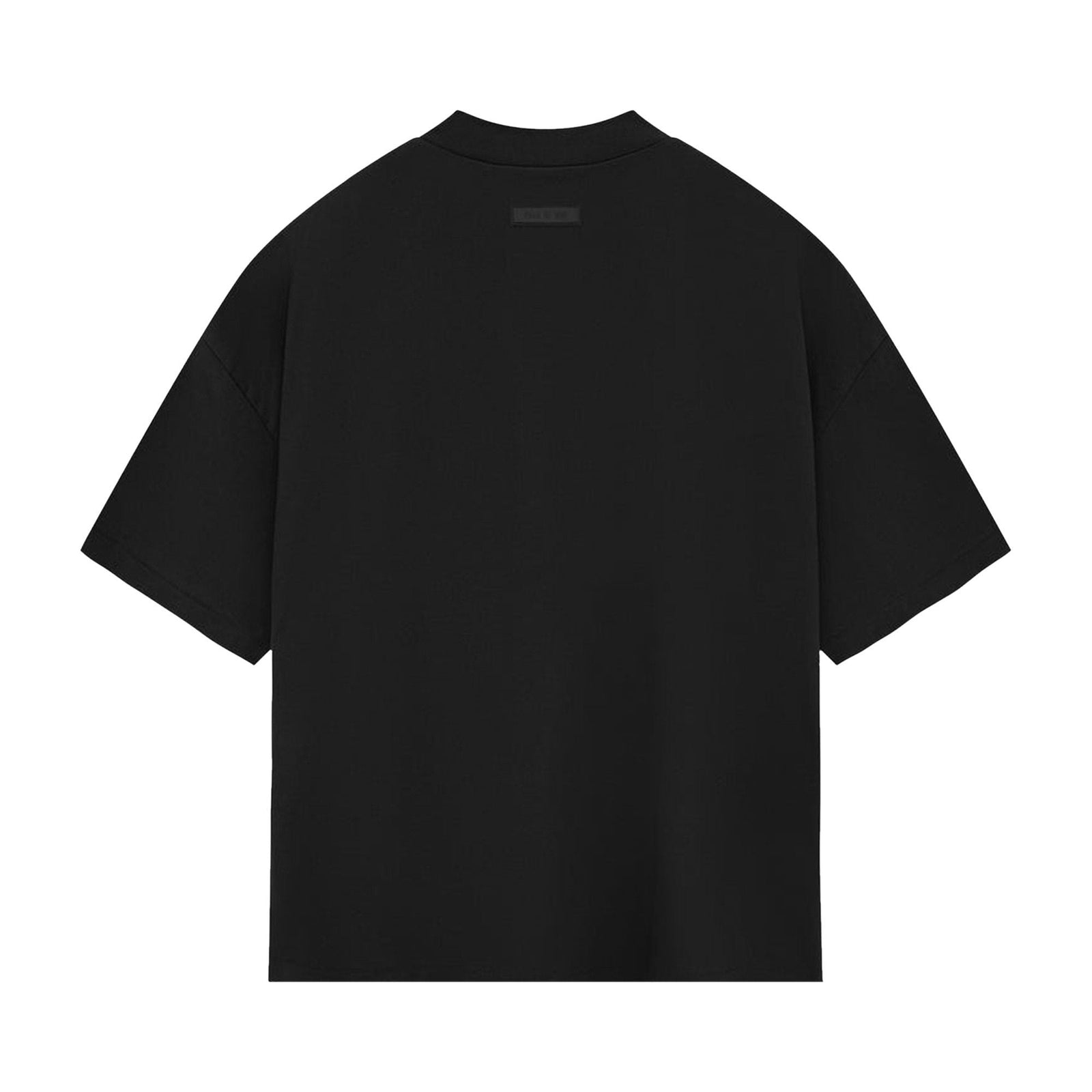 Fear of God Essentials Crewneck T-Shirt II Jet Black (SS24) - Im Your Wardrobe