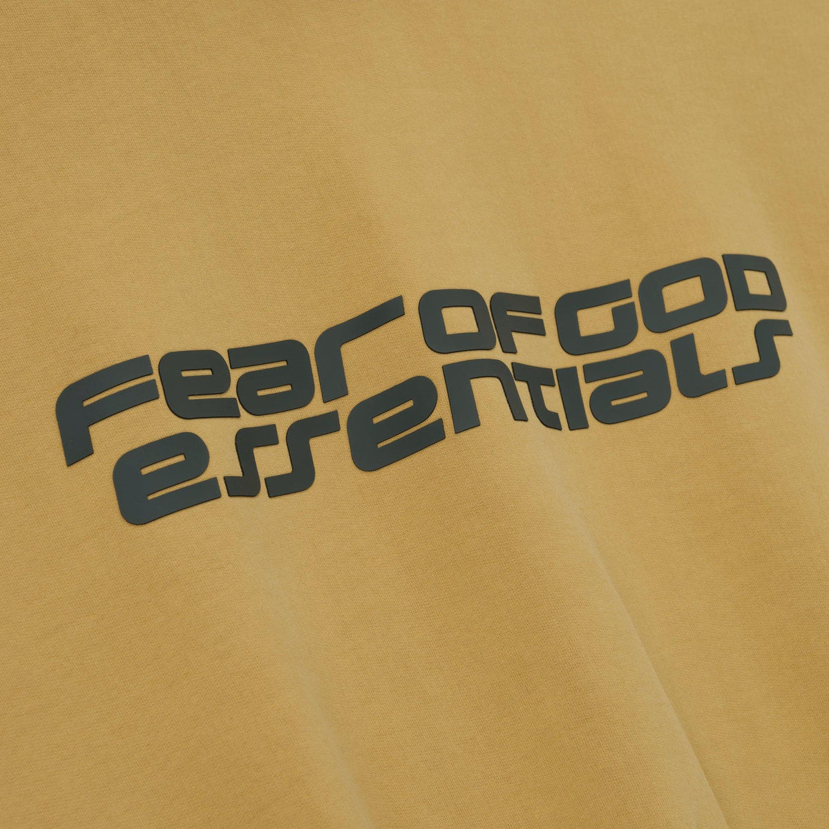 Fear of God Essentials Cropped Relaxed Hoodie Canyon - Im Your Wardrobe