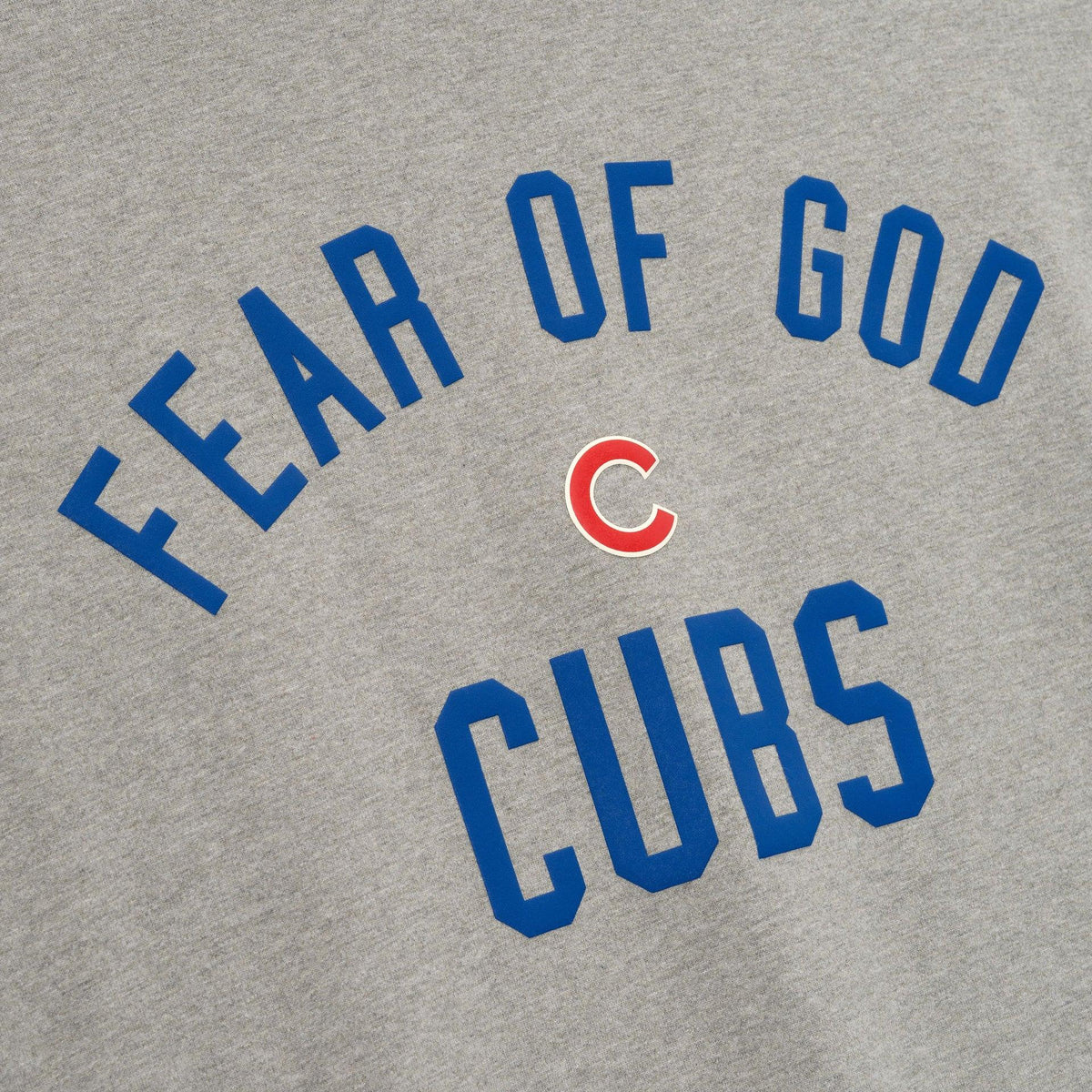 Fear of God Essentials Cubs 90s Tee Concrete Heather - Im Your Wardrobe