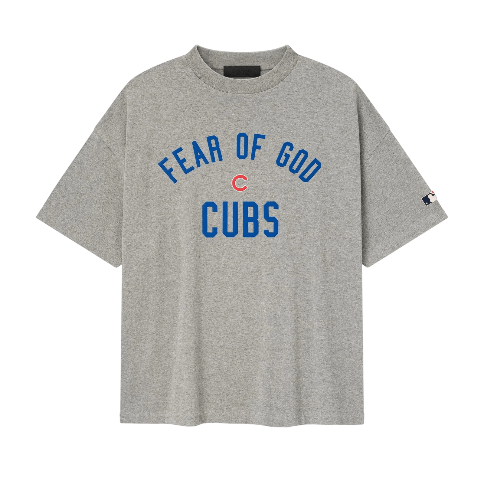 Fear of God Essentials Cubs 90s Tee Concrete Heather