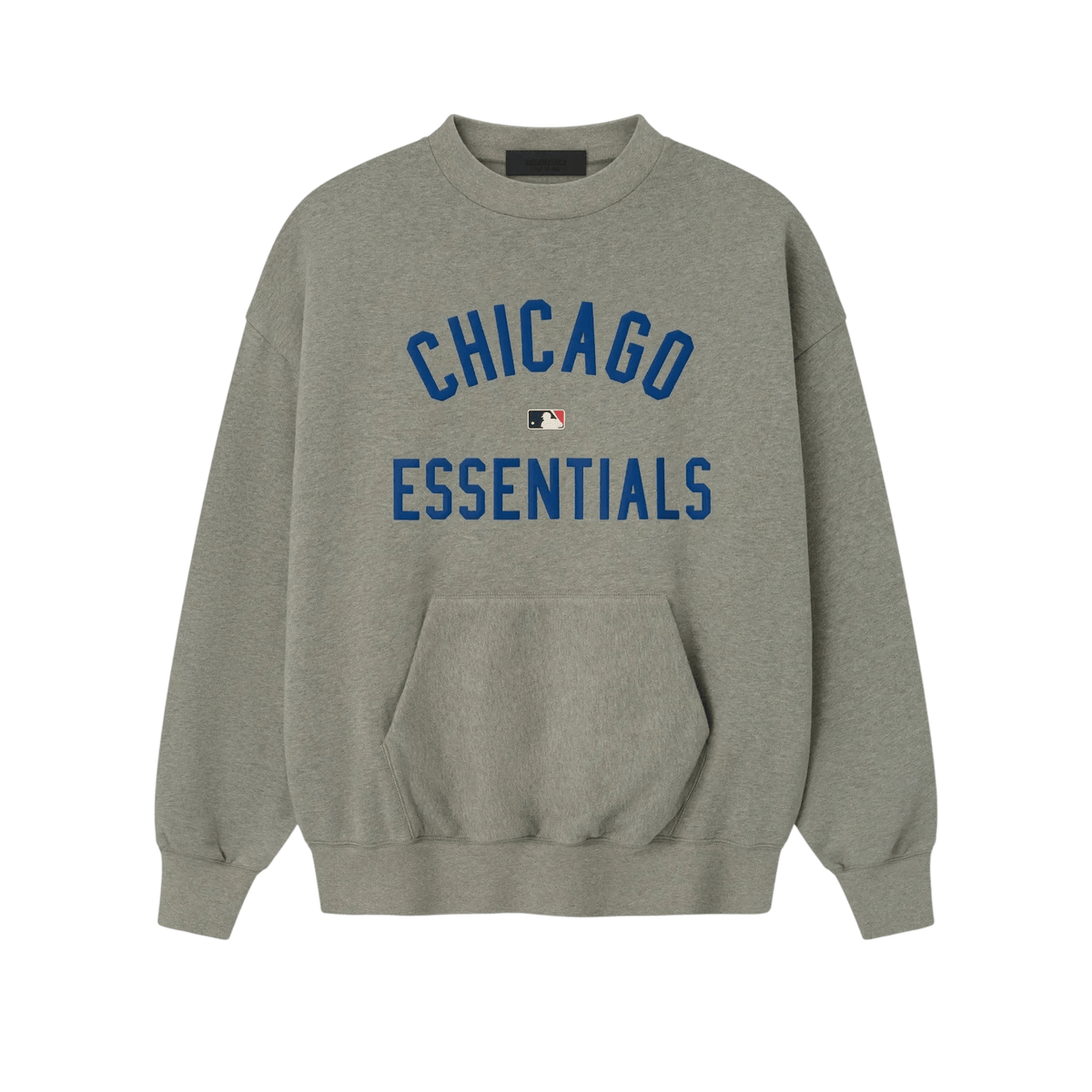 Fear of God Essentials Cubs Sport Crewneck Concrete Heather - Im Your Wardrobe