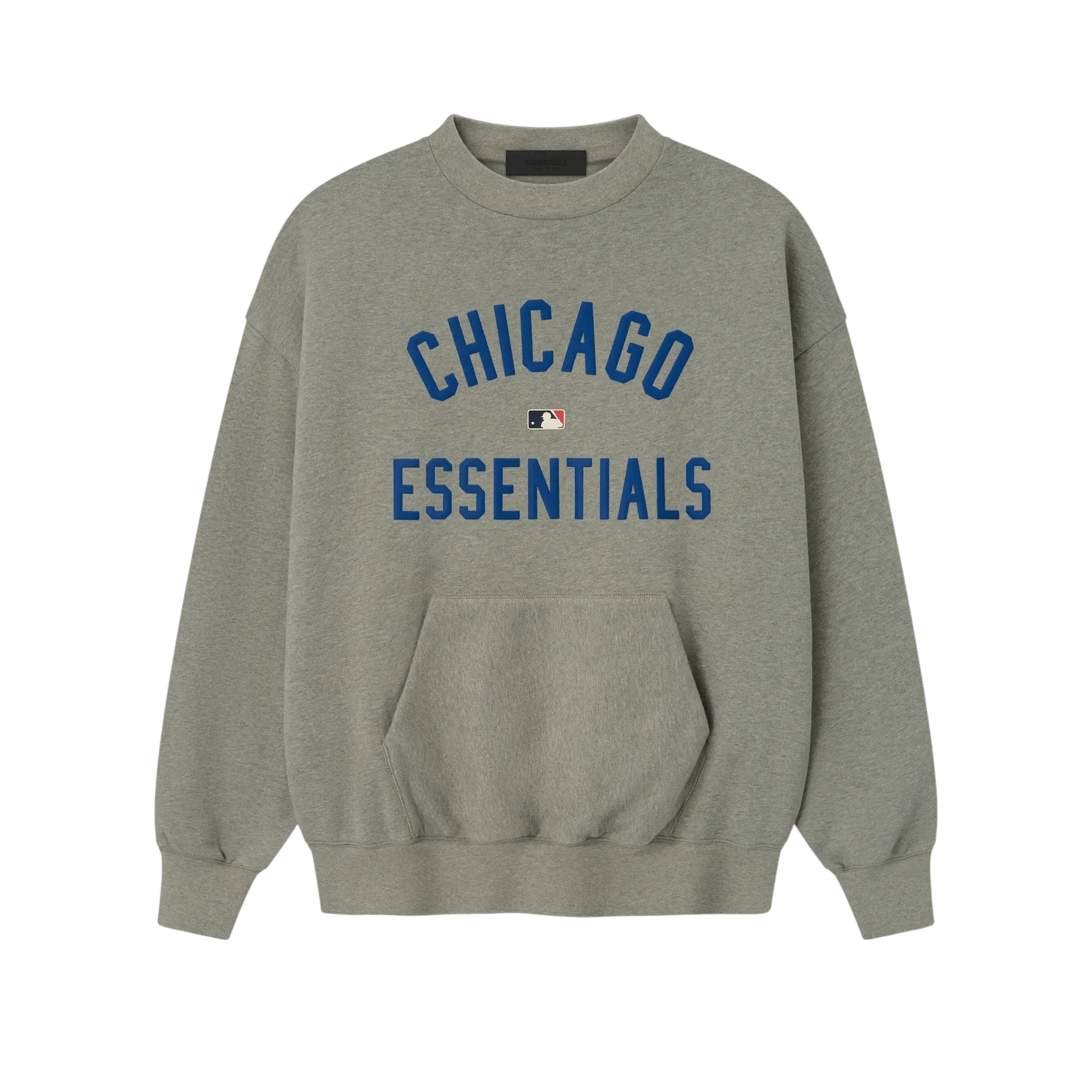 Fear of God Essentials Cubs Sport Crewneck Concrete Heather - Im Your Wardrobe