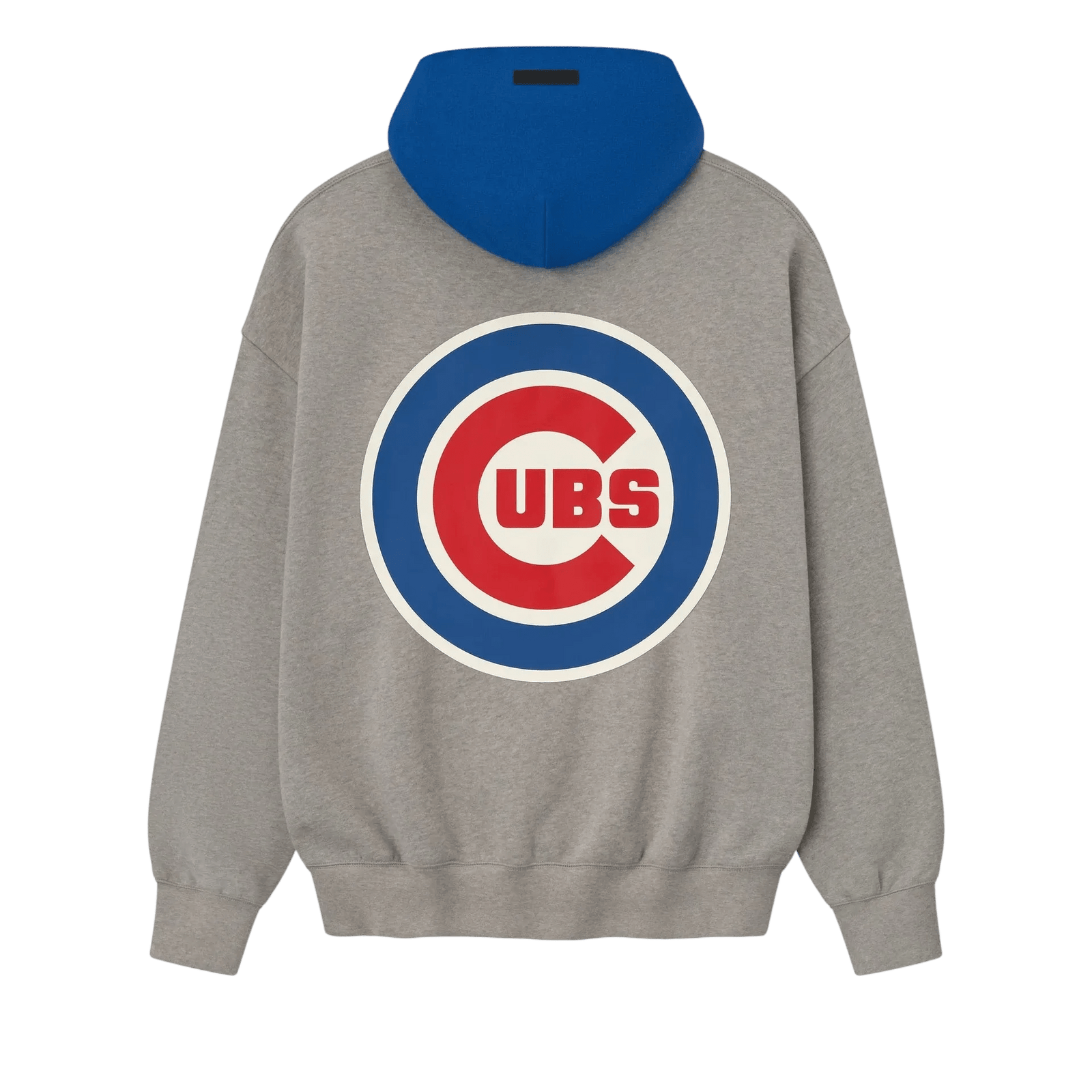 Fear of God Essentials Cubs Sport Hoodie Concrete Heather/Blue - Im Your Wardrobe