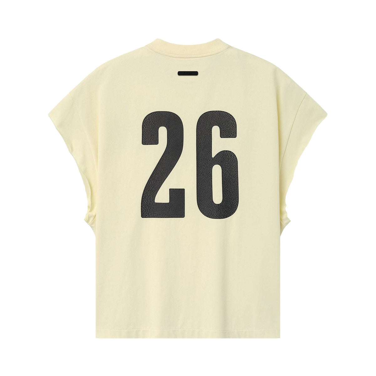 Fear of God Essentials Cut Off 90s Tee Chalk (SS26) - Im Your Wardrobe