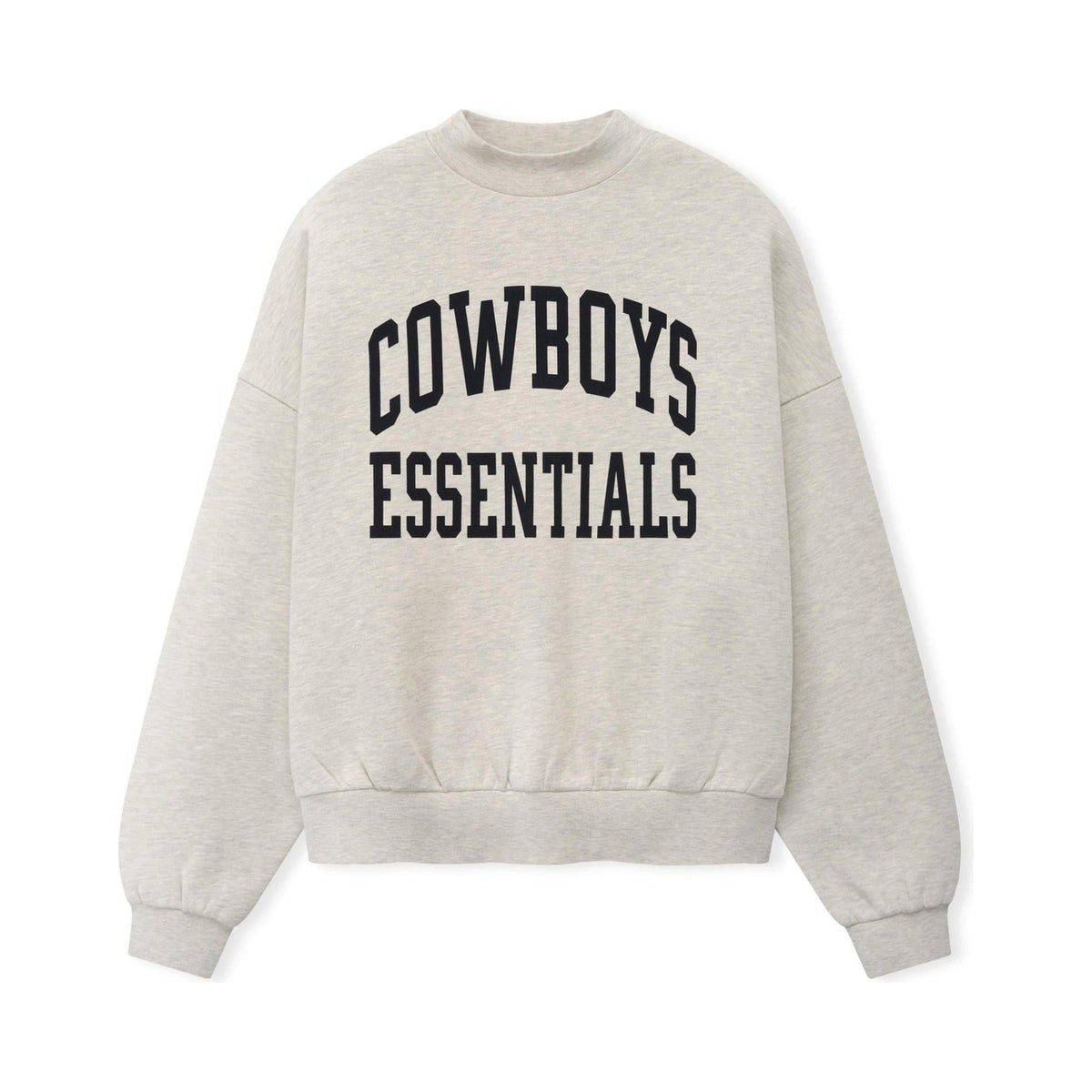 Fear of God Essentials Dallas Cowboys Training Camp Crewneck Boxy Fit Light Heather - Im Your Wardrobe