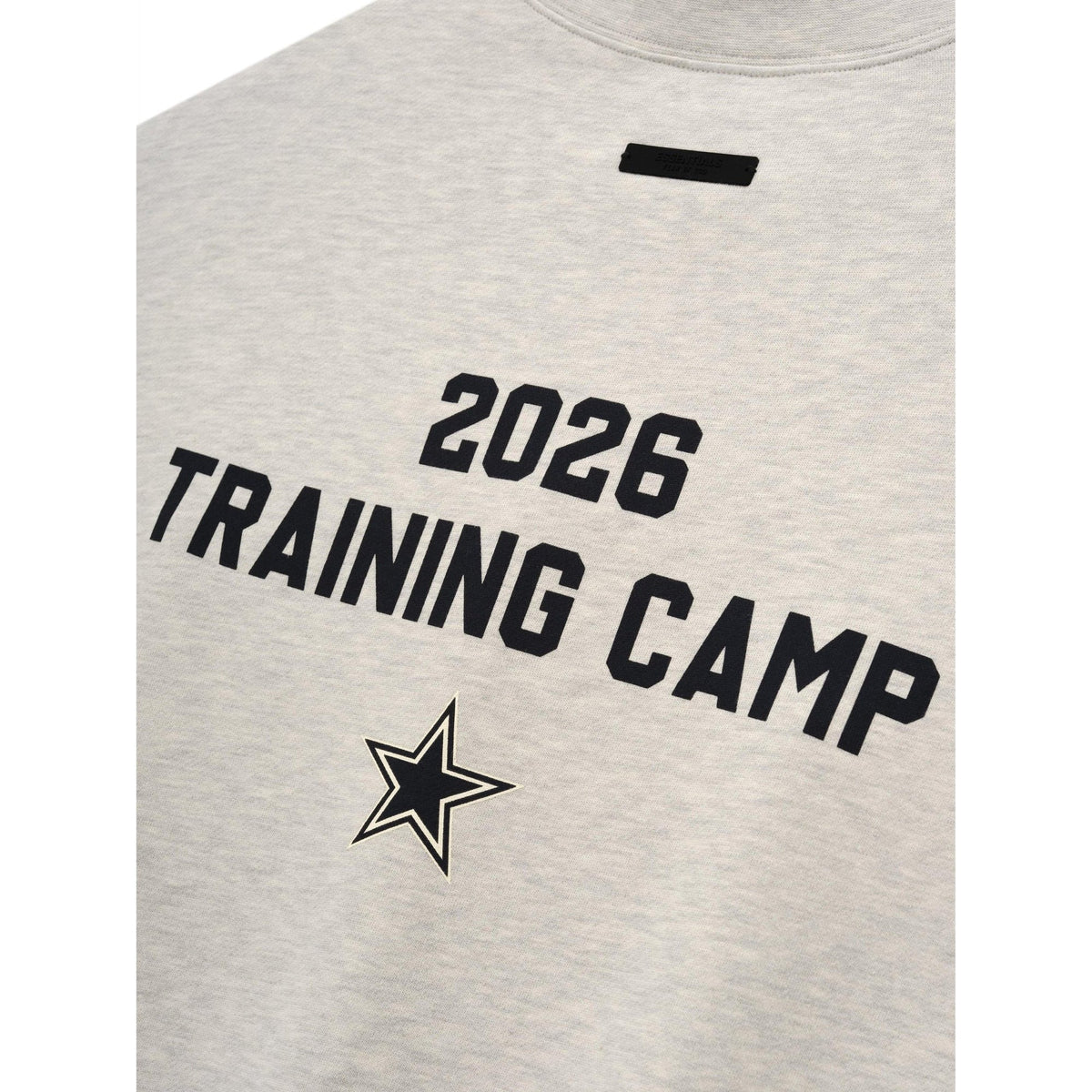 Fear of God Essentials Dallas Cowboys Training Camp Crewneck Boxy Fit Light Heather - Im Your Wardrobe