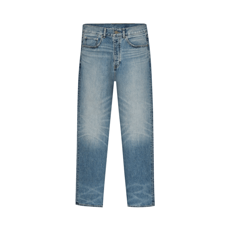 Fear of God Essentials Denim 5-Pocket Jeans Classic Blue (SS25) - Im Your Wardrobe