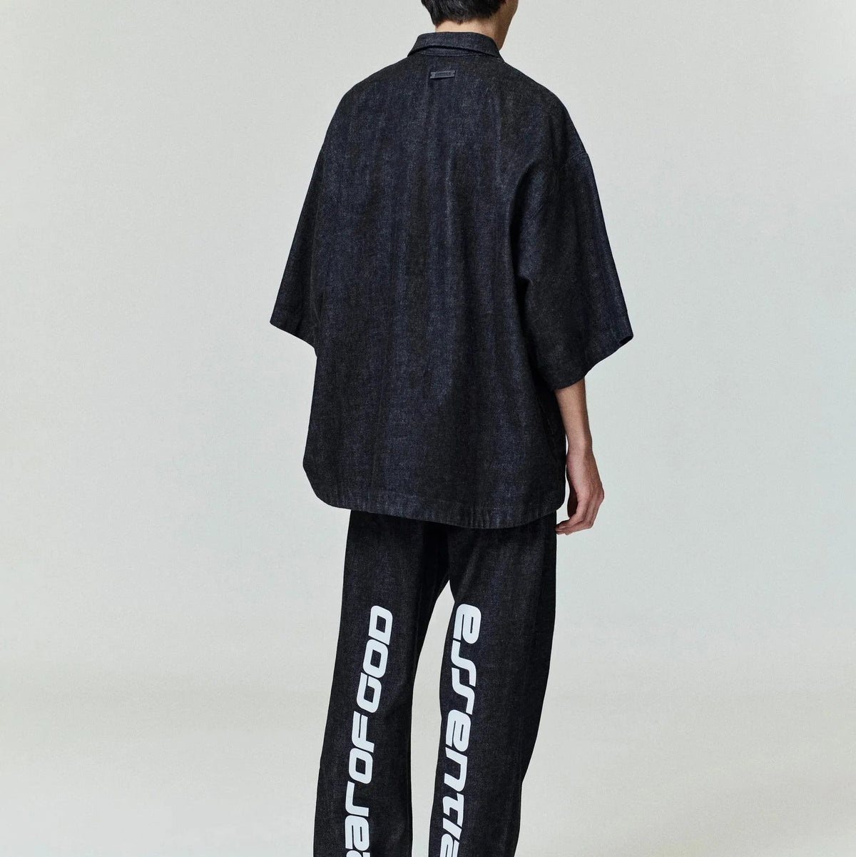 Fear of God Essentials Denim Work Pant Vintage Black - Im Your Wardrobe