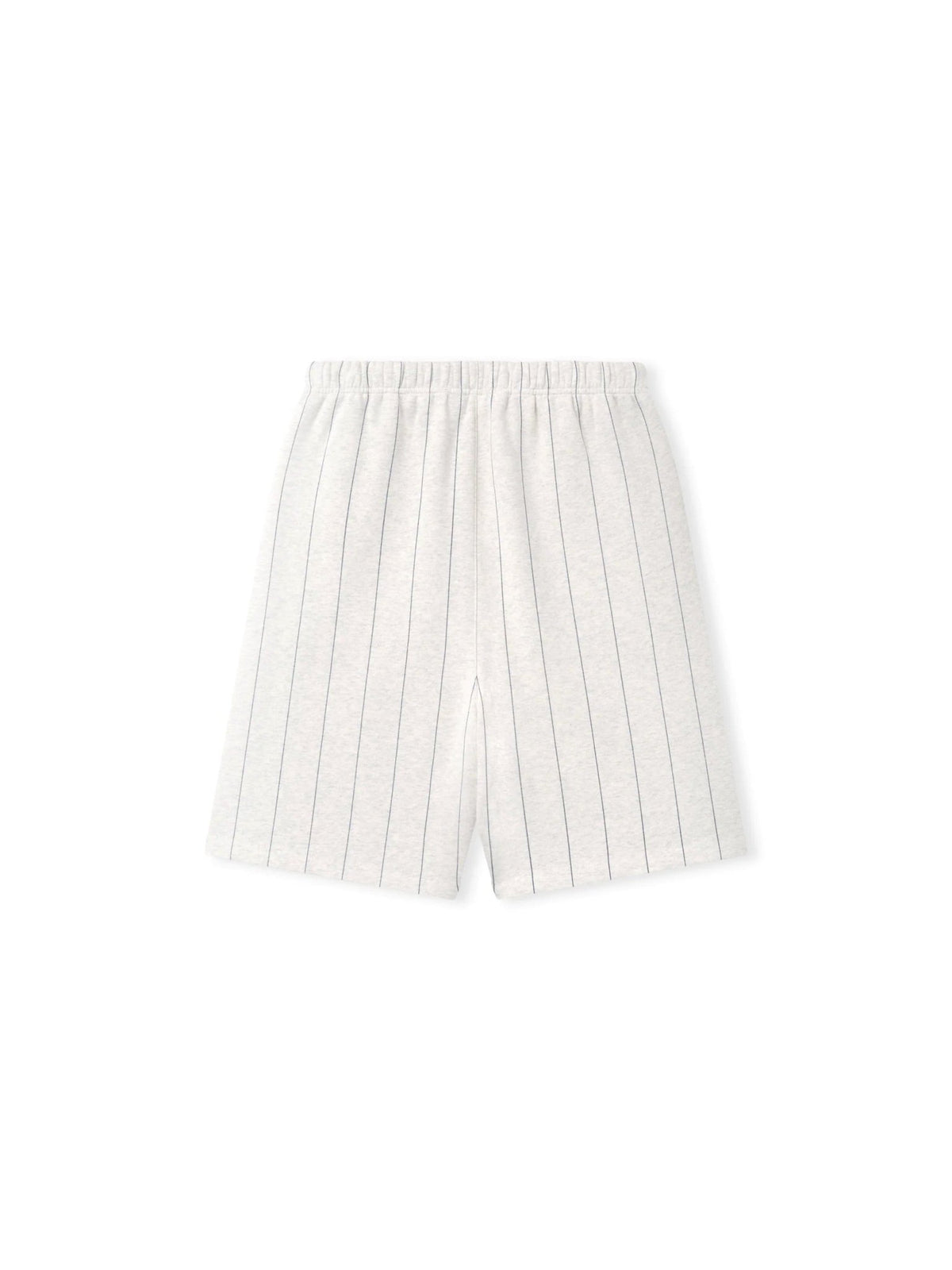 Fear of God Essentials Dodgers 90's Sweatshort Oatmeal Heather W Dark Sapphire Pinstripes - Im Your Wardrobe